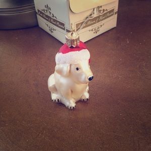 Xmas Dog Ornament